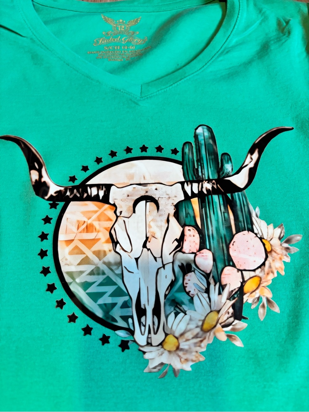 Western graphic tshirt - Picture 2 of 2